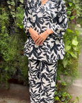 Black & White Printed Co-ord Set